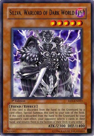Image of Sillva, Warlord of Dark World [EEN-EN023] Rare