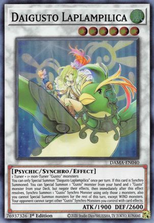 Image of Daigusto Laplampilica [DAMA-EN040] Super Rare