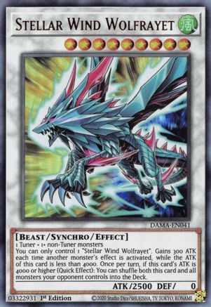 Image of Stellar Wind Wolfrayet [DAMA-EN041] Ultra Rare