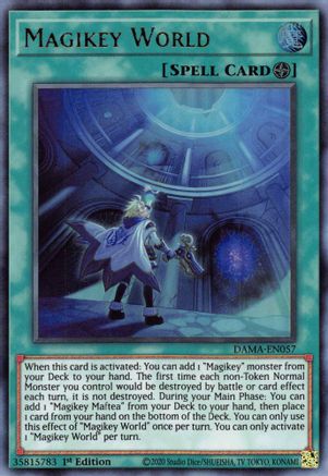 Image of Magikey World [DAMA-EN057] Ultra Rare
