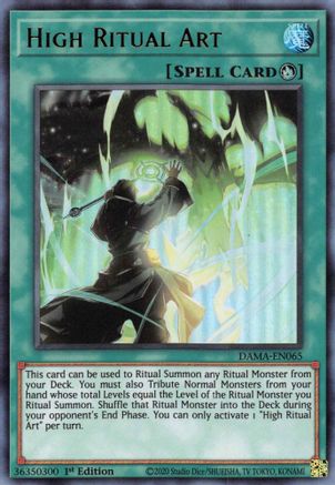 Image of High Ritual Art [DAMA-EN065] Ultra Rare