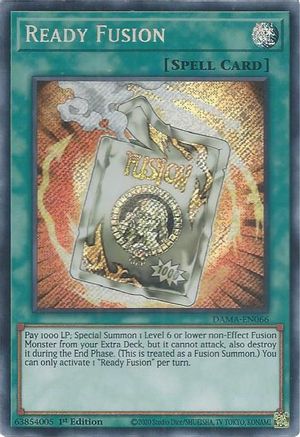 Image of Ready Fusion [DAMA-EN066] Secret Rare
