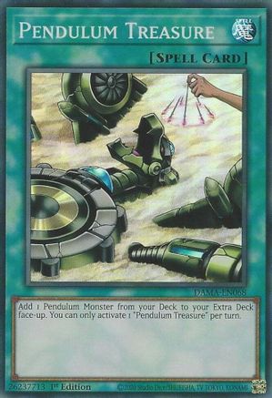 Image of Pendulum Treasure [DAMA-EN068] Super Rare