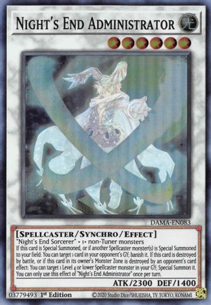 Image of Night's End Administrator [DAMA-EN083] Super Rare