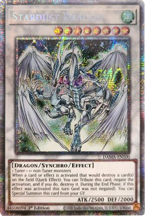 Image of Stardust Dragon [DAMA-EN100] Starlight Rare