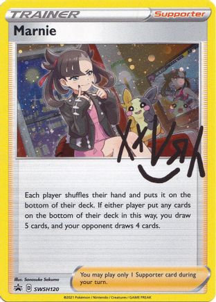 Image of Marnie - SWSH120 [Sword & Shield: Black Star Promos]