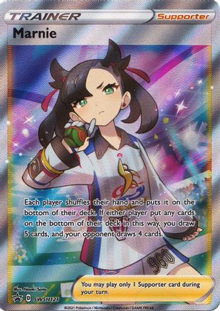 Image of Marnie (SWSH121) [Sword & Shield: Black Star Promos]
