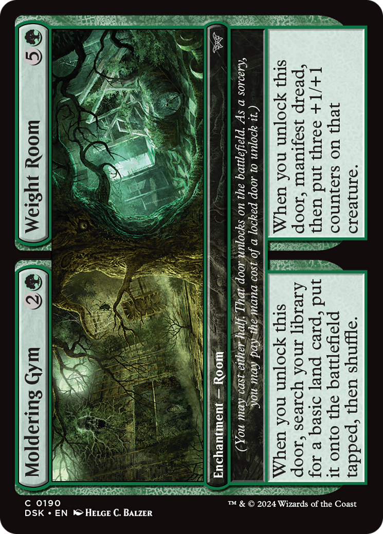 Image of Moldering Gym // Weight Room [Duskmourn: House of Horror]