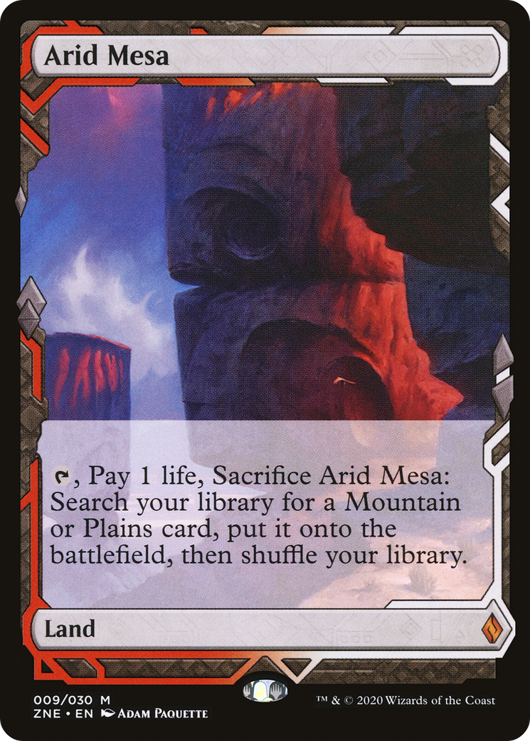 Image of Arid Mesa (Expeditions) [Zendikar Rising Expeditions]