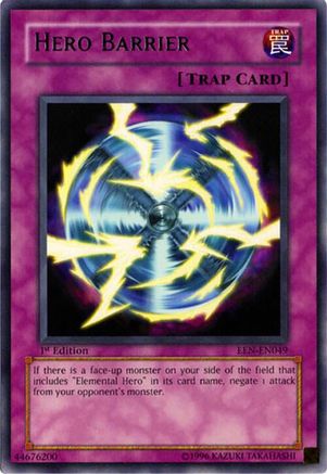 Image of Hero Barrier [EEN-EN049] Rare