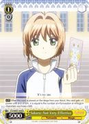 Sakura: Not Very Effective (CCS/WX01-008 R) [Cardcaptor Sakura: Clear Card]