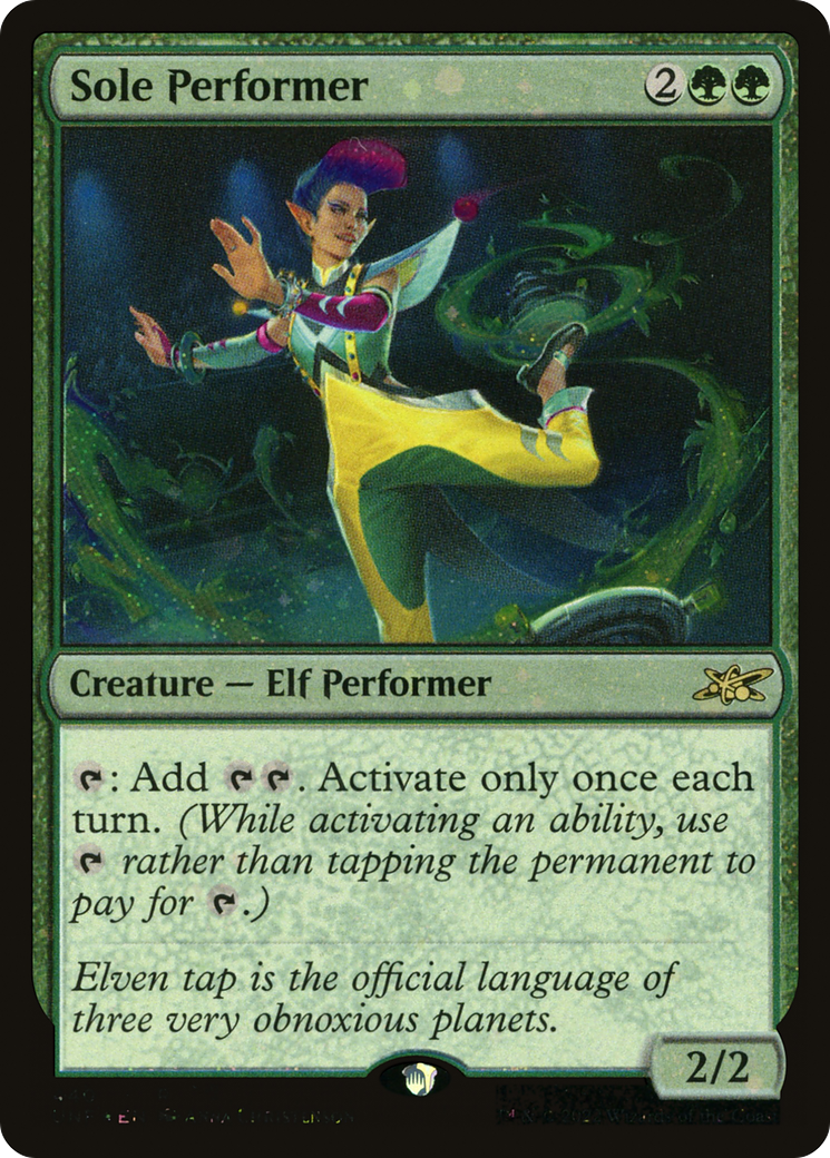 Image of Sole Performer (Galaxy Foil) [Unfinity]