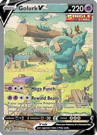 Image of Golurk V (182/203) [Sword & Shield: Evolving Skies]