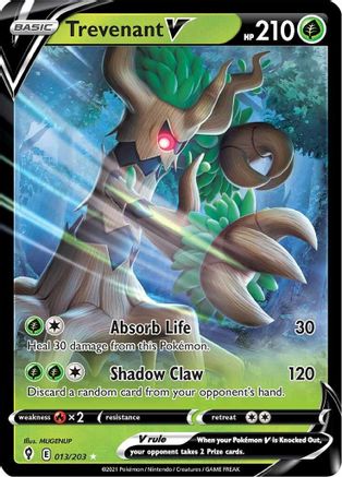 Image of Trevenant V (013/203) [Sword & Shield: Evolving Skies]