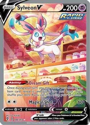 Image of Sylveon V (184/203) [Sword & Shield: Evolving Skies]