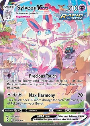 Image of Sylveon VMAX (212/203) [Sword & Shield: Evolving Skies]