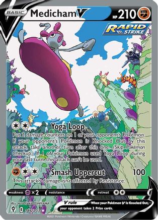 Image of Medicham V (186/203) [Sword & Shield: Evolving Skies]