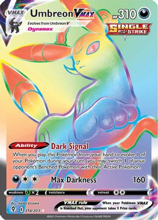 Image of Umbreon VMAX (214/203) [Sword & Shield: Evolving Skies]