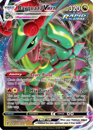 Image of Rayquaza VMAX (111/203) [Sword & Shield: Evolving Skies]