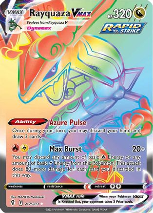 Image of Rayquaza VMAX (217/203) [Sword & Shield: Evolving Skies]