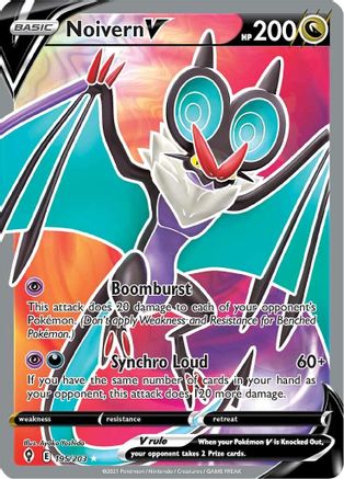Image of Noivern V (195/203) [Sword & Shield: Evolving Skies]