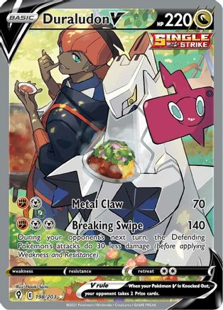 Image of Duraludon V (198/203) (Alternate Art) [Sword & Shield: Evolving Skies]