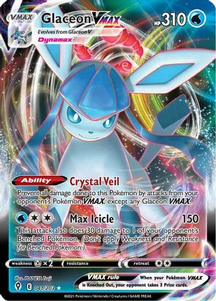 Image of Glaceon VMAX (041/203) [Sword & Shield: Evolving Skies]