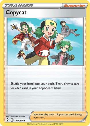 Image of Copycat (143/203) [Sword & Shield: Evolving Skies]