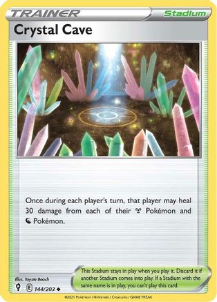 Image of Crystal Cave (144/203) [Sword & Shield: Evolving Skies]