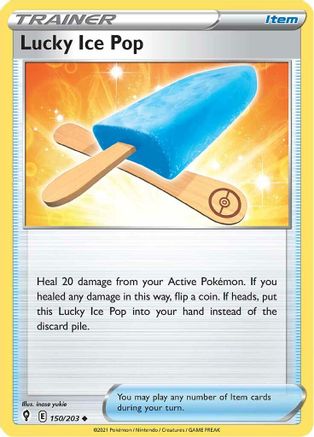 Image of Lucky Ice Pop (150/203) [Sword & Shield: Evolving Skies]