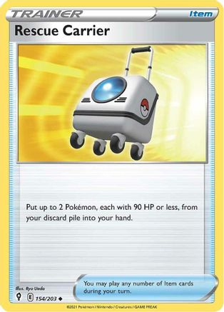 Image of Rescue Carrier (154/203) [Sword & Shield: Evolving Skies]
