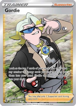 Image of Gordie (201/203) [Sword & Shield: Evolving Skies]
