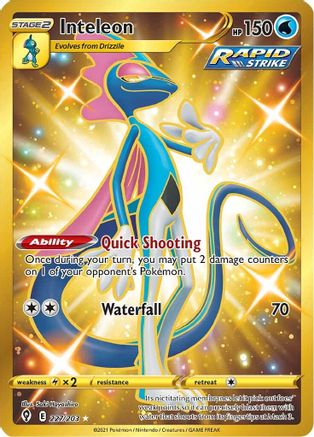 Image of Inteleon (227/203) [Sword & Shield: Evolving Skies]