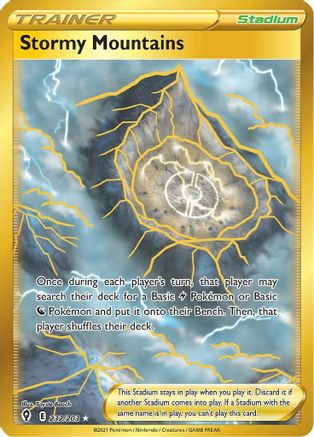 Image of Stormy Mountains (232/203) [Sword & Shield: Evolving Skies]