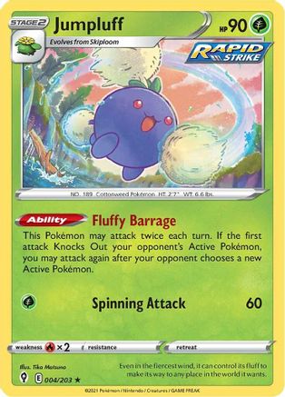 Image of Jumpluff (004/203) [Sword & Shield: Evolving Skies]
