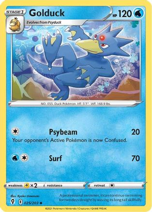 Image of Golduck (025/203) [Sword & Shield: Evolving Skies]