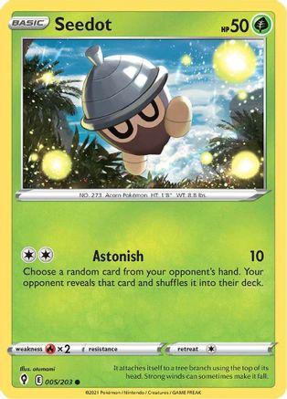 Image of Seedot (005/203) [Sword & Shield: Evolving Skies]