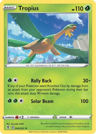 Image of Tropius (006/203) [Sword & Shield: Evolving Skies]