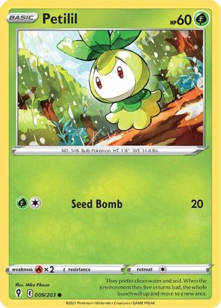 Image of Petilil (009/203) [Sword & Shield: Evolving Skies]
