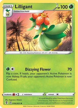 Image of Lilligant (010/203) [Sword & Shield: Evolving Skies]