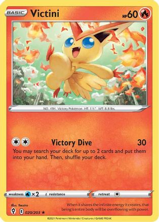 Image of Victini (020/203) [Sword & Shield: Evolving Skies]