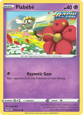 Image of Flabebe (071/203) [Sword & Shield: Evolving Skies]