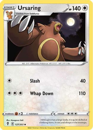 Image of Ursaring (127/203) [Sword & Shield: Evolving Skies]
