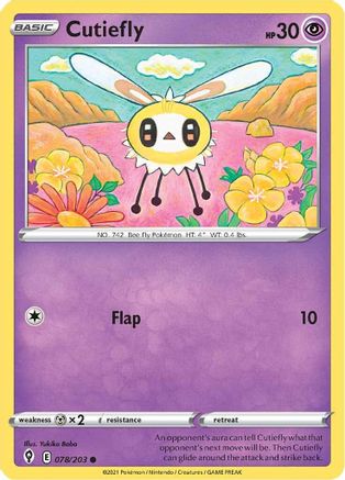 Image of Cutiefly (078/203) [Sword & Shield: Evolving Skies]