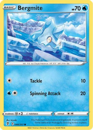 Image of Bergmite (044/203) [Sword & Shield: Evolving Skies]