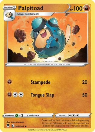 Image of Palpitoad (089/203) [Sword & Shield: Evolving Skies]