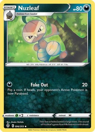 Image of Nuzleaf (096/203) [Sword & Shield: Evolving Skies]