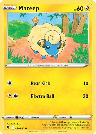 Image of Mareep (054/203) [Sword & Shield: Evolving Skies]