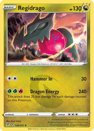 Image of Regidrago (124/203) [Sword & Shield: Evolving Skies]