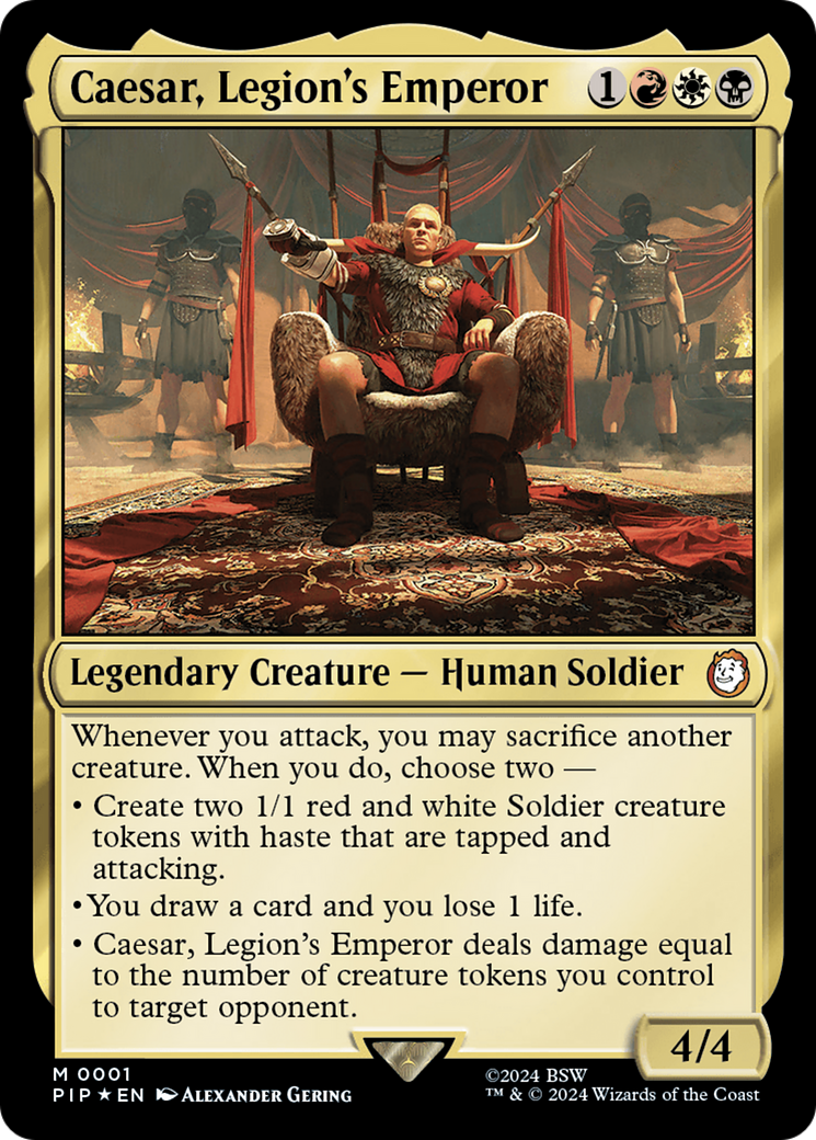 Image of Caesar, Legion's Emperor [Fallout]